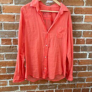 Frank & Eileen "Barry" Long Sleeve Button Down Shirt Size L